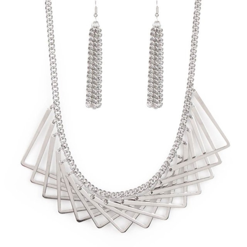 Silver Necklace/Earrings